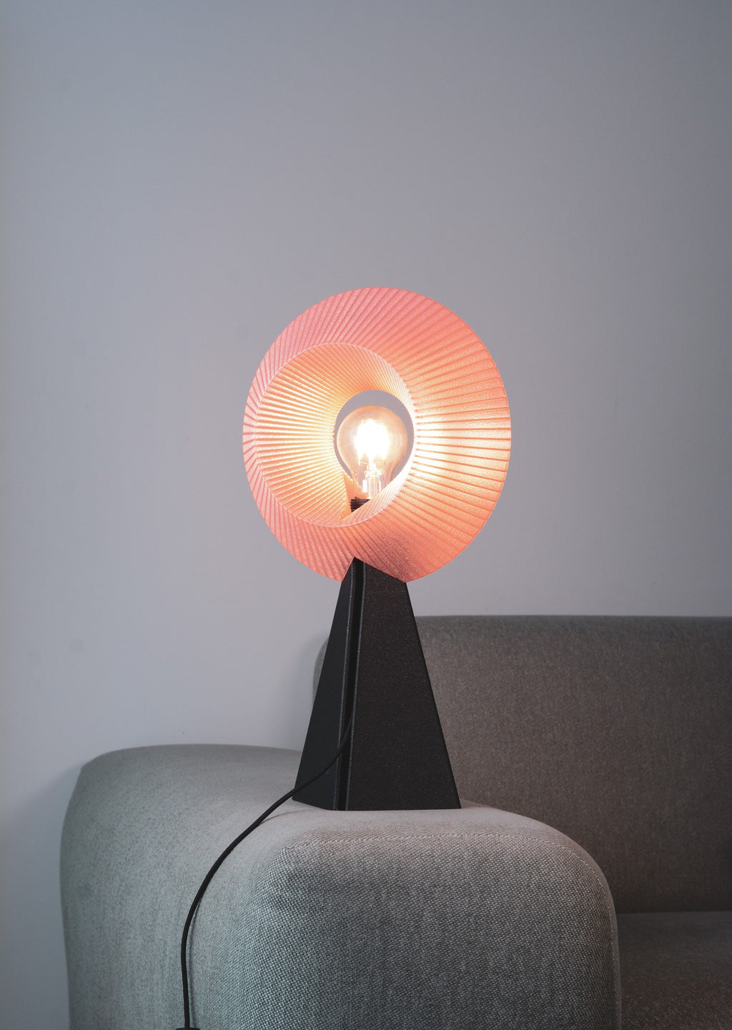 Solar Halo Sculptural Accent Lamp