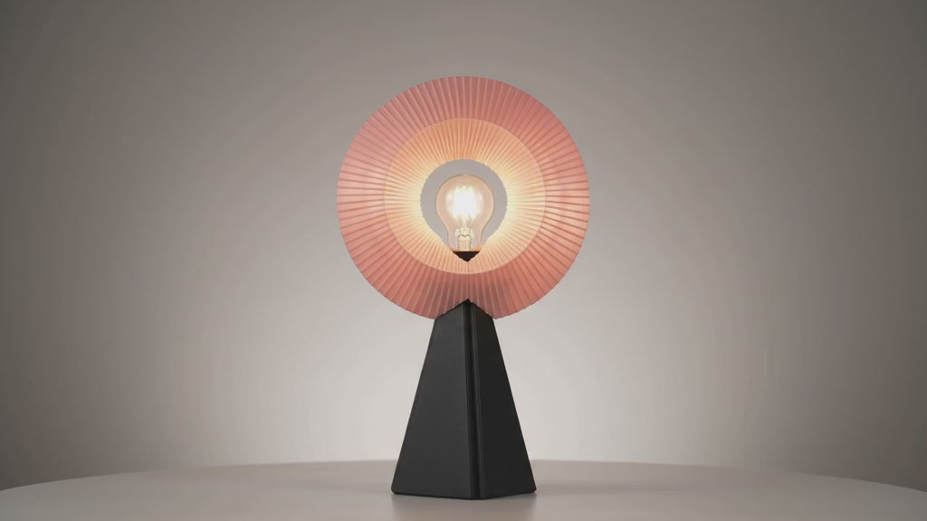 Solar Halo Sculptural Accent Lamp